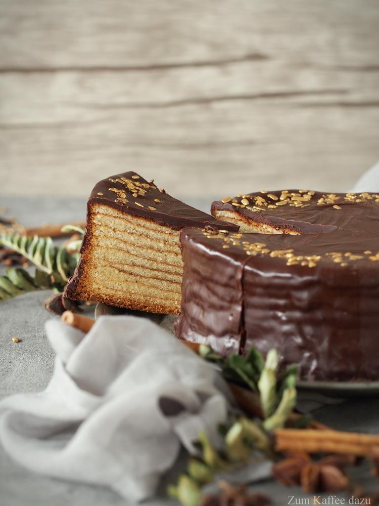Rezeptbild: Gewürzbaumkuchen