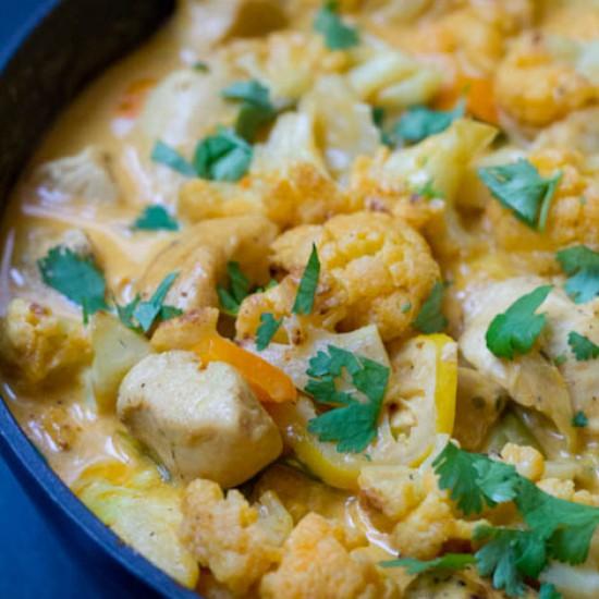 Rezeptbild: Blumenkohl Curry