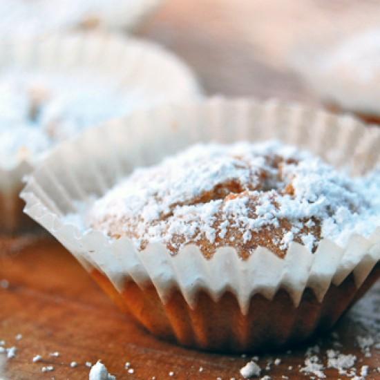 Rezeptbild: Mini Apfel Muffins