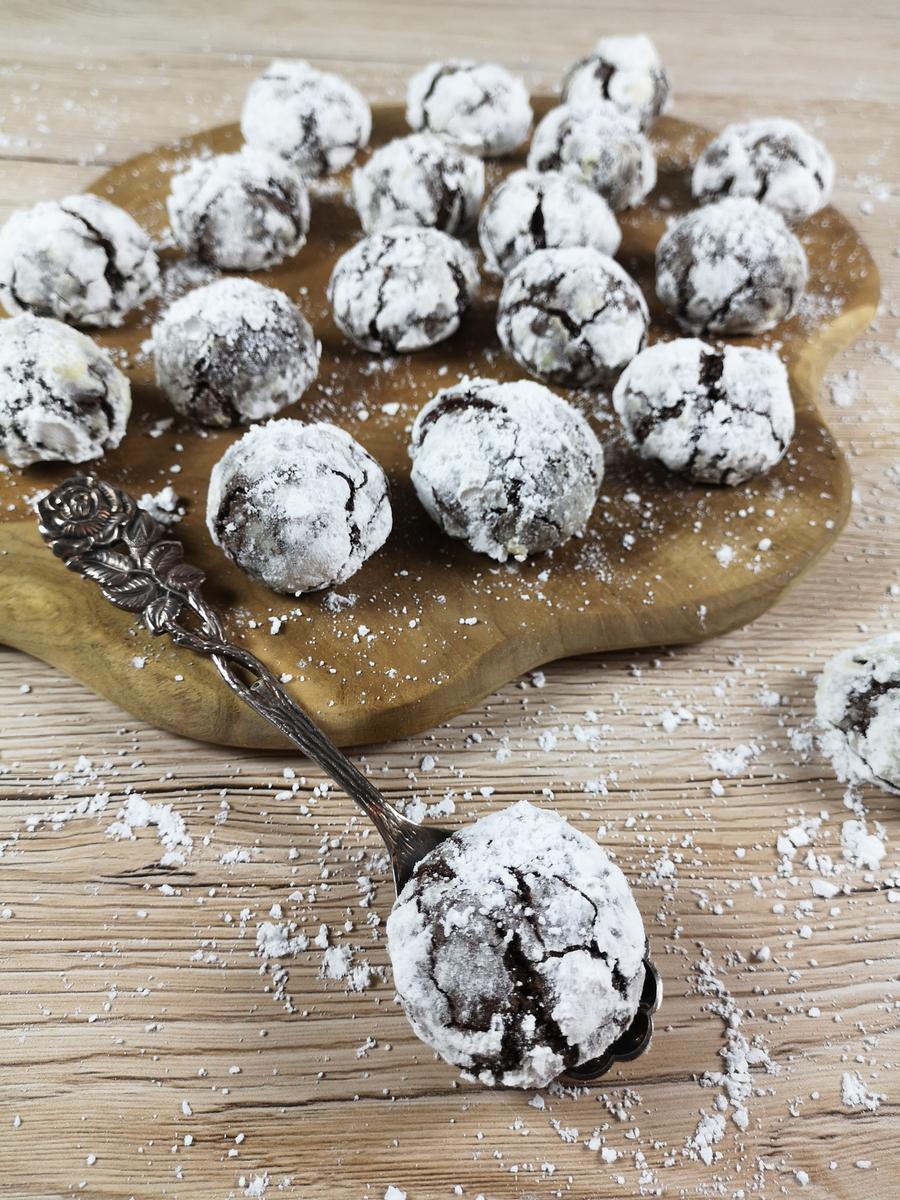 Rezeptbild: Schoko-Schneekugeln