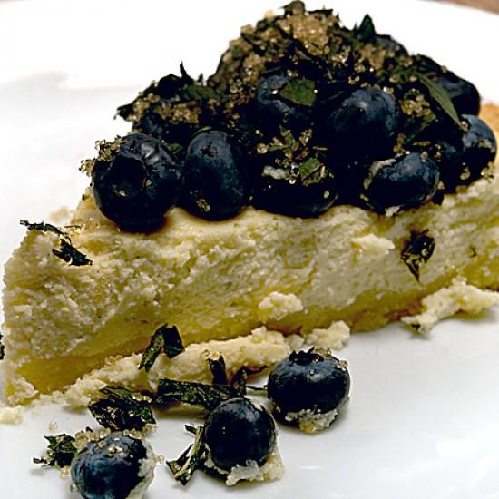 Rezeptbild: Blaubeer-Käse-Tarte