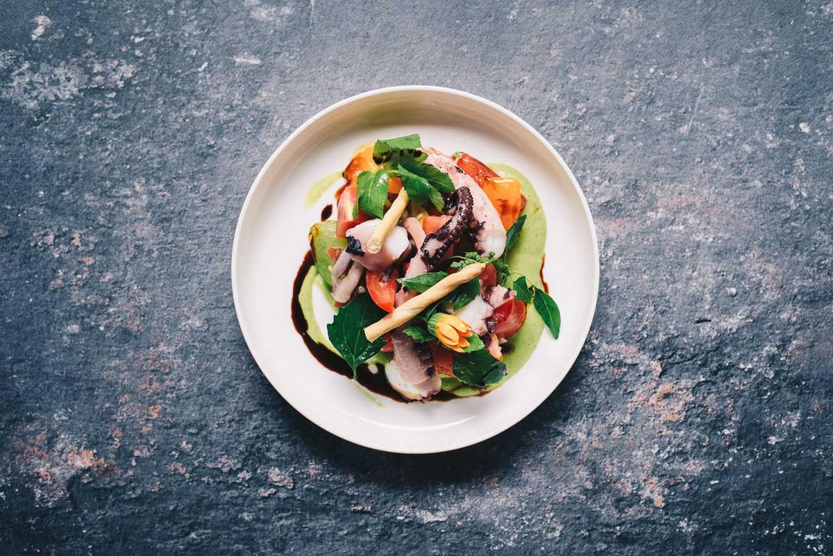 Rezeptbild: Pulposalat auf die italienische Art