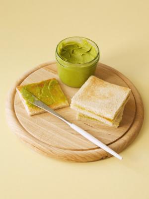 Rezeptbild: Kokosmilchmarmalade mit Pandan-Aroma