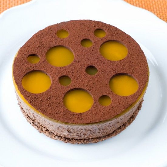 Rezeptbild: Schoko Mousse - Maracuja Torte