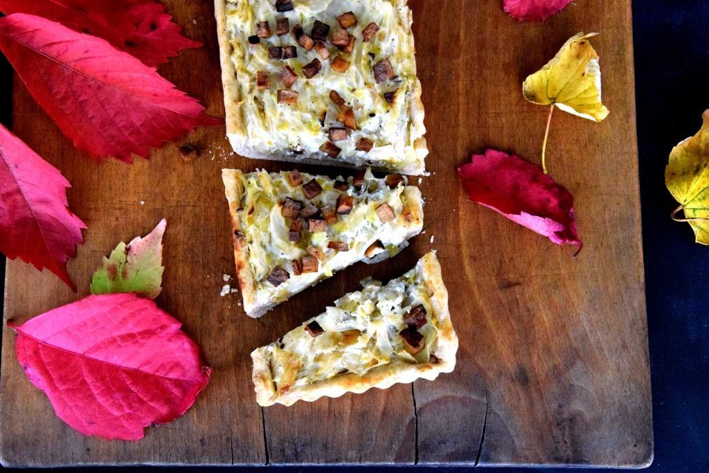 Rezeptbild: Zwiebelkuchen (vegan)