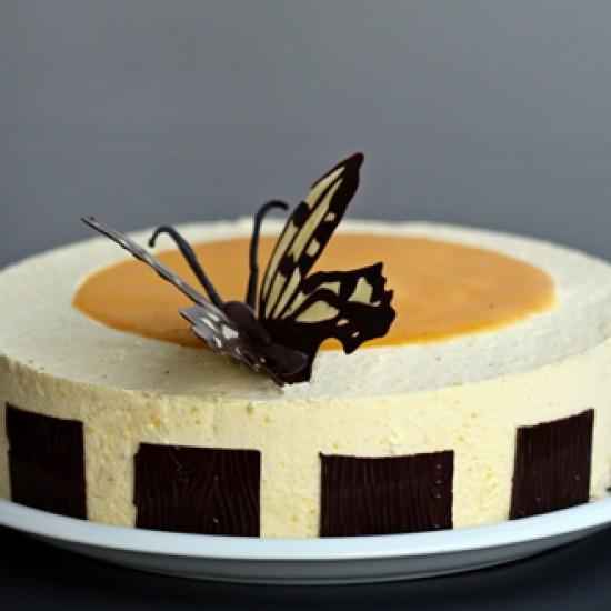 Rezeptbild: Mango-Schoko Torte