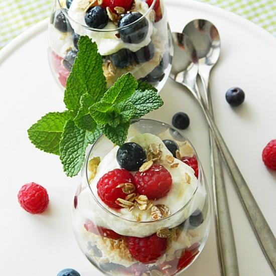 Rezeptbild: Beeren Parfait