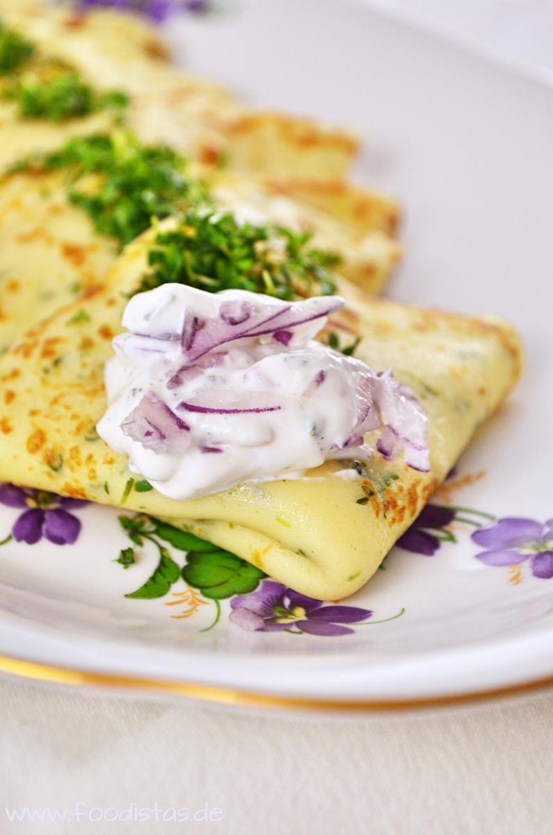 Rezeptbild: Kresse-Crêpes