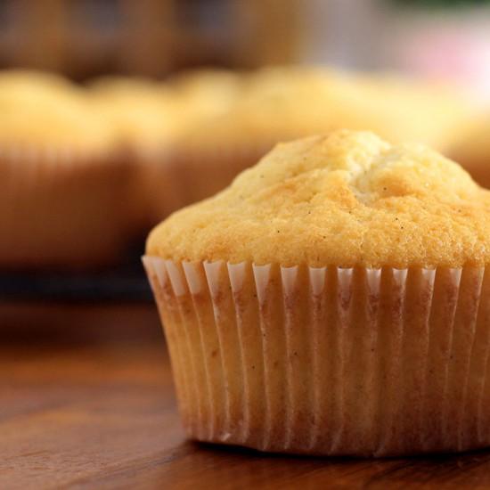 Rezeptbild: Vanille Cupcakes