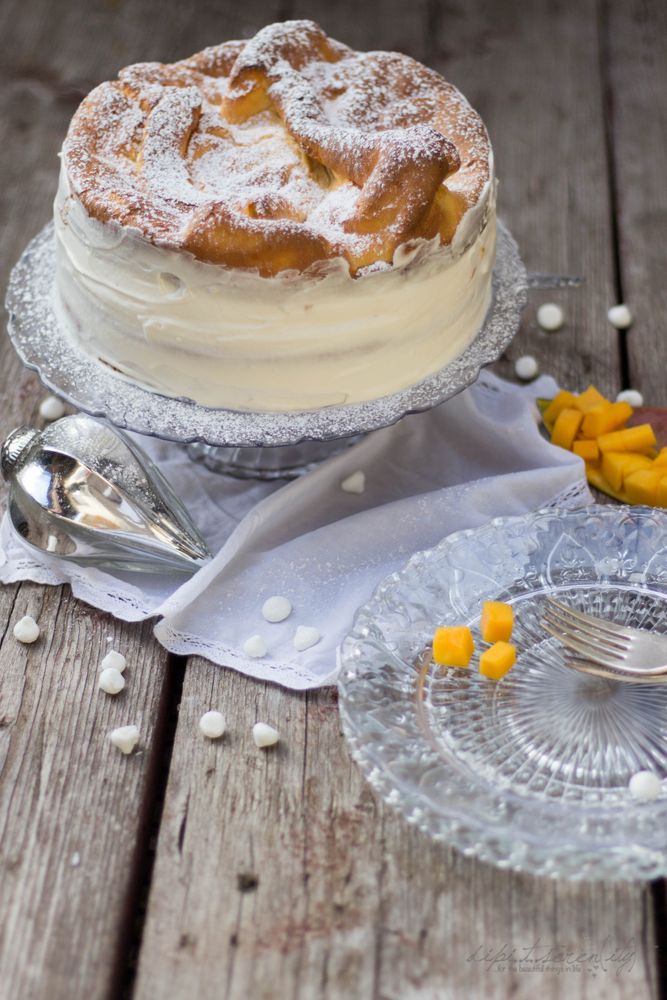 Rezeptbild: Mango-Bananen Flockentorte 