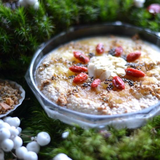 Rezeptbild: Bratapfel Overnight Oats