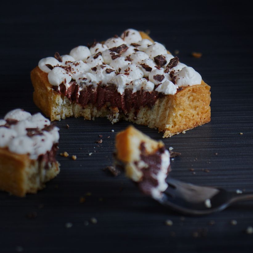 Rezeptbild: Mokka Tartelettes mit Sahnehaube