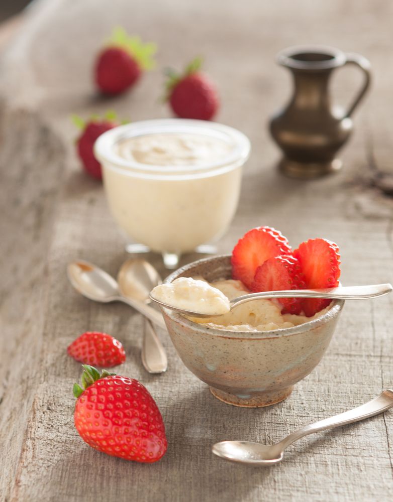 Rezeptbild: Vanille-Mousse