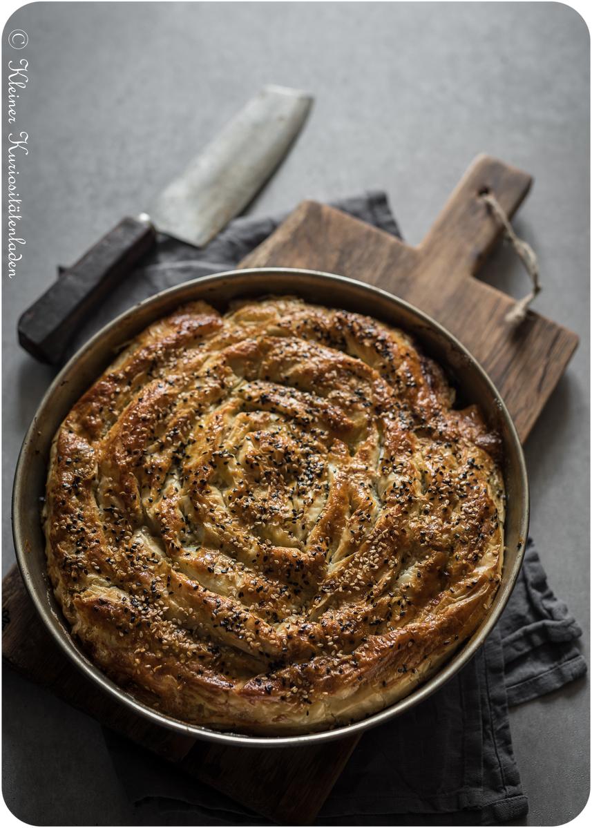 Rezeptbild: Börek mit Spinatfüllung
