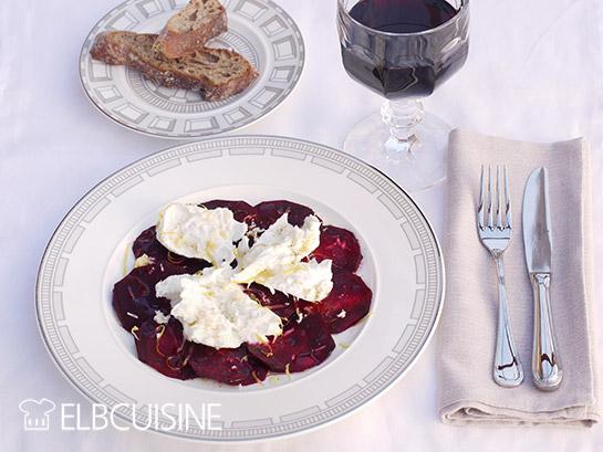 Rezeptbild: Der Orient-Express in Mailand: Rote Beete Carpaccio