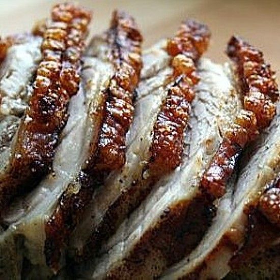 Rezeptbild: Bayerischer Schweinebraten mit Kruste