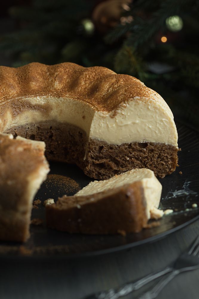 Rezeptbild: Lebkuchen Flan Kuchen