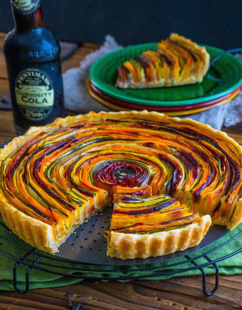 Rezeptbild: Gemüsequiche