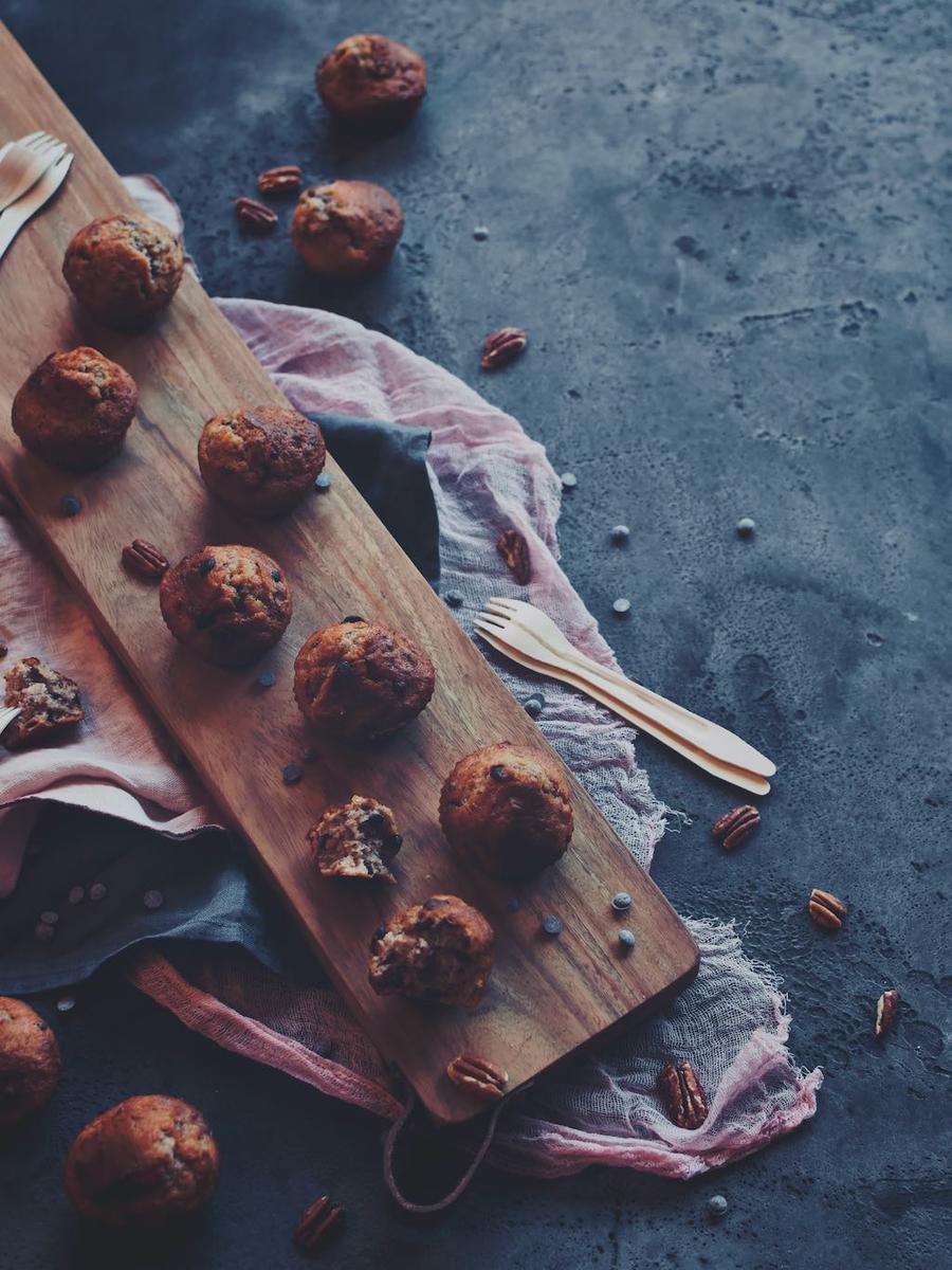 Rezeptbild: BANANENMUFFINS
