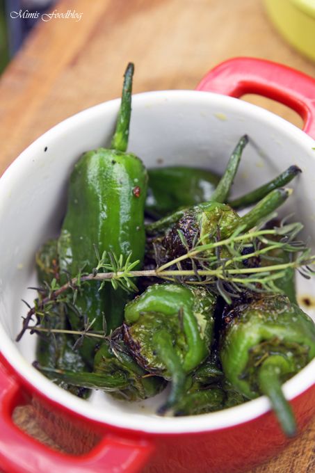 Rezeptbild: Pimientos de Padrón ~ Würzige, selbst gemachte Tapas