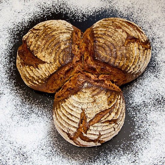Rezeptbild: Rotkohlbrot