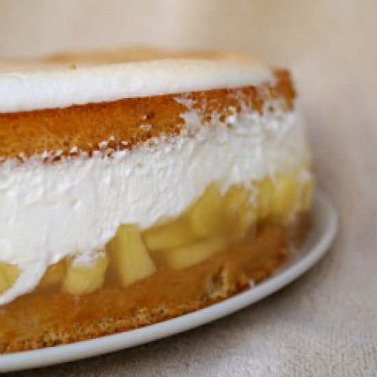Rezeptbild: Apfel-Baiser-Torte