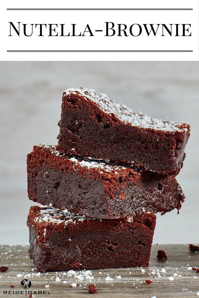 Rezeptbild: Nutella Brownie