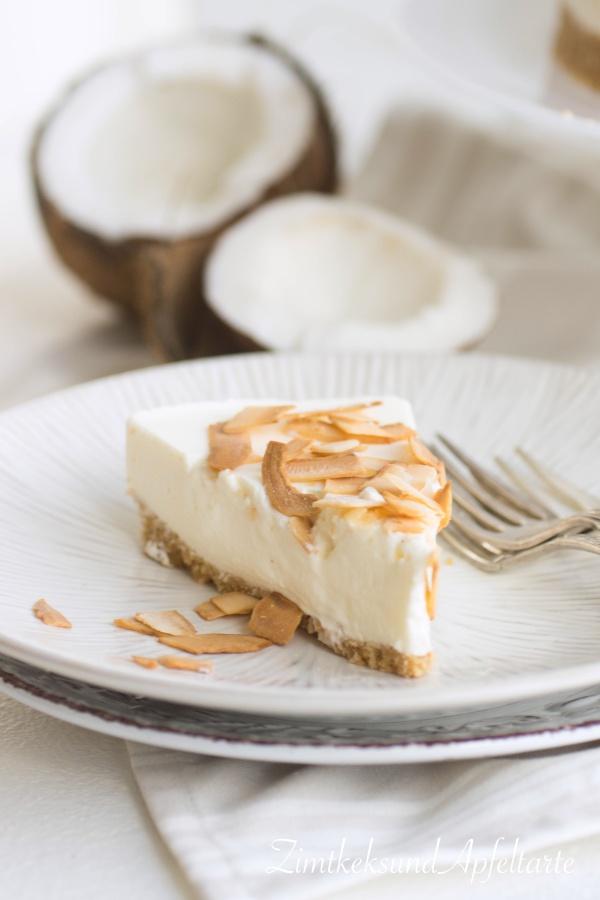 Rezeptbild: Kokos Limetten Cheesecake