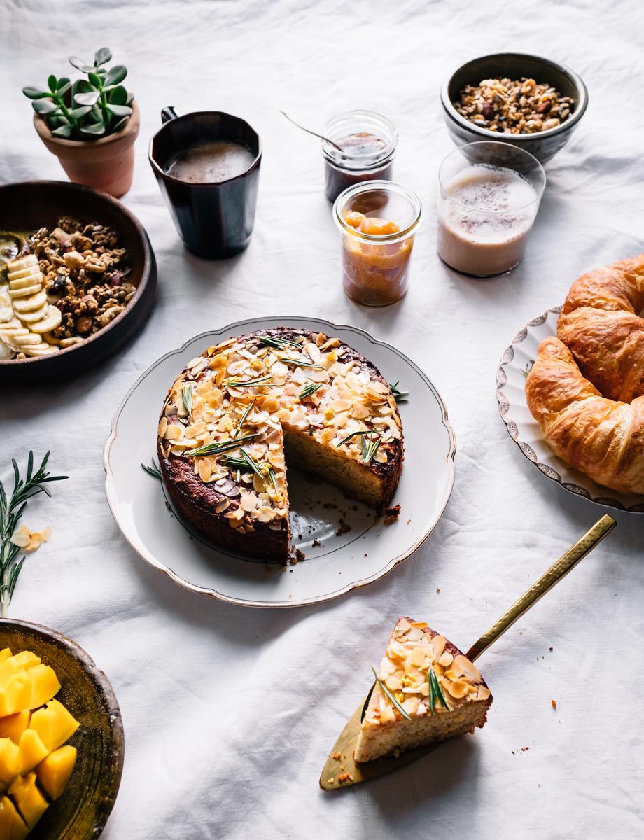 Rezeptbild: Polenta Zitronen Ricotta Kuchen