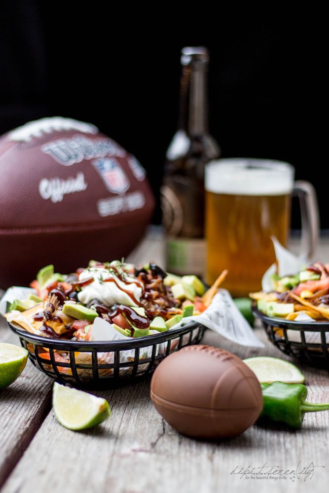 Rezeptbild: Beer Pulled Pork Nachos
