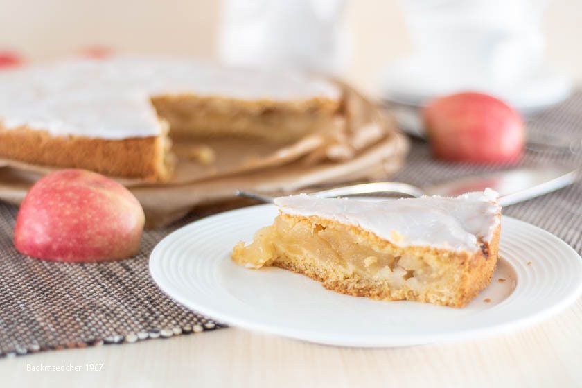 Rezeptbild: Gedeckter Apfelkuchen wie von Oma
