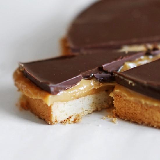 Rezeptbild: Millionaire's Shortbread [Karamell-Shortbread]