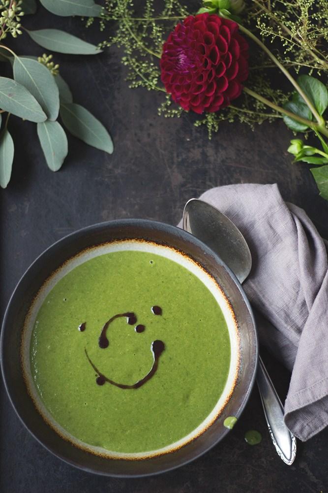 Rezeptbild: Mangold-Erdnuss-Suppe