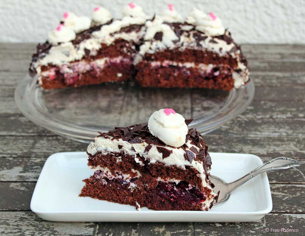 Rezeptbild: Schwarzwälder Kirschtorte