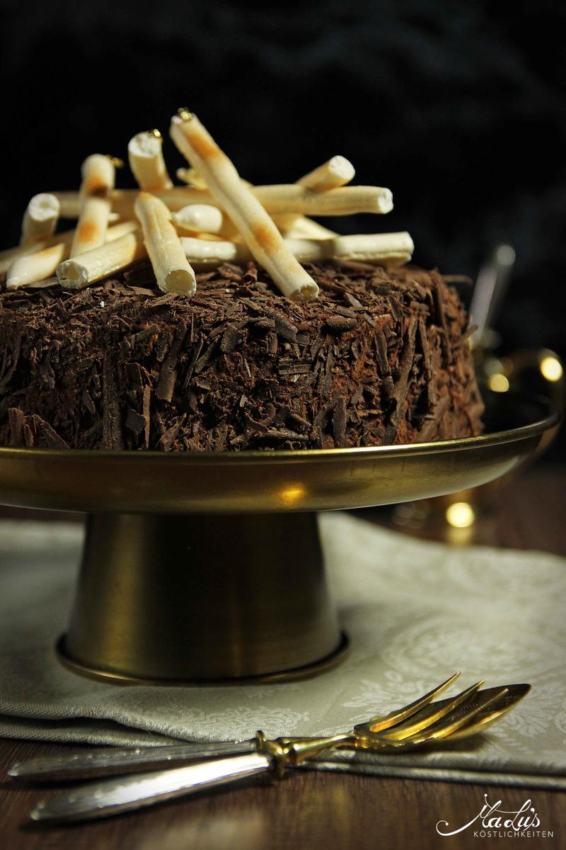 Rezeptbild: Schokoladen-Baisertorte "Merveilleux"