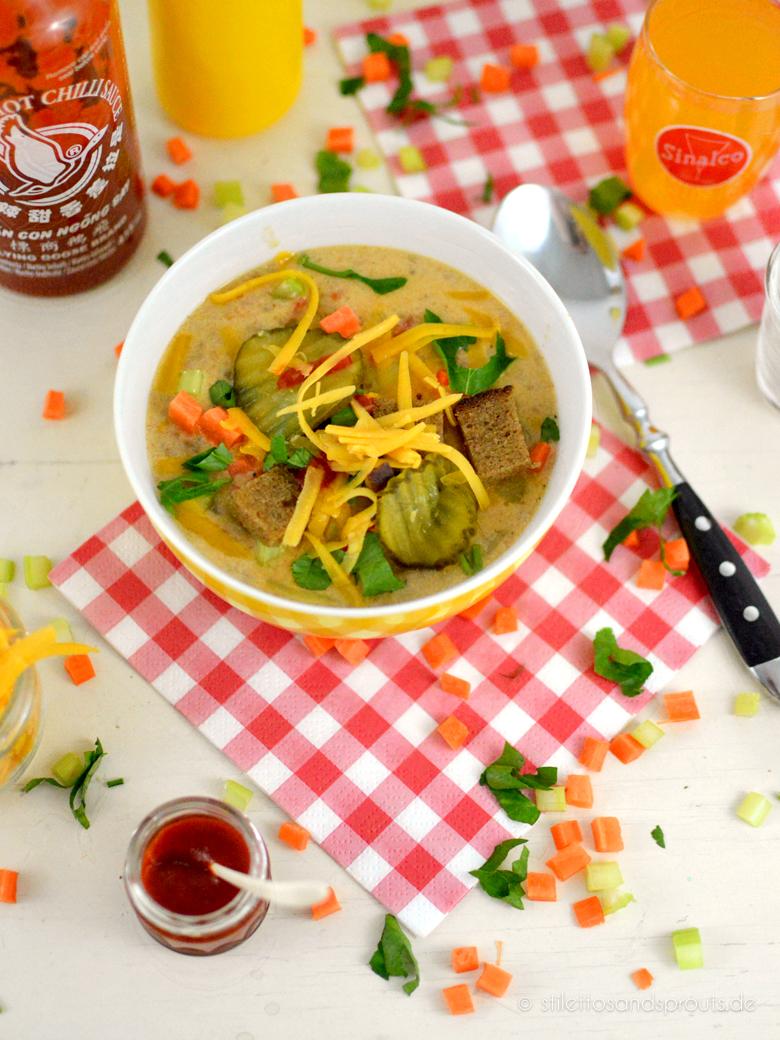 Rezeptbild: Cheeseburger Soup