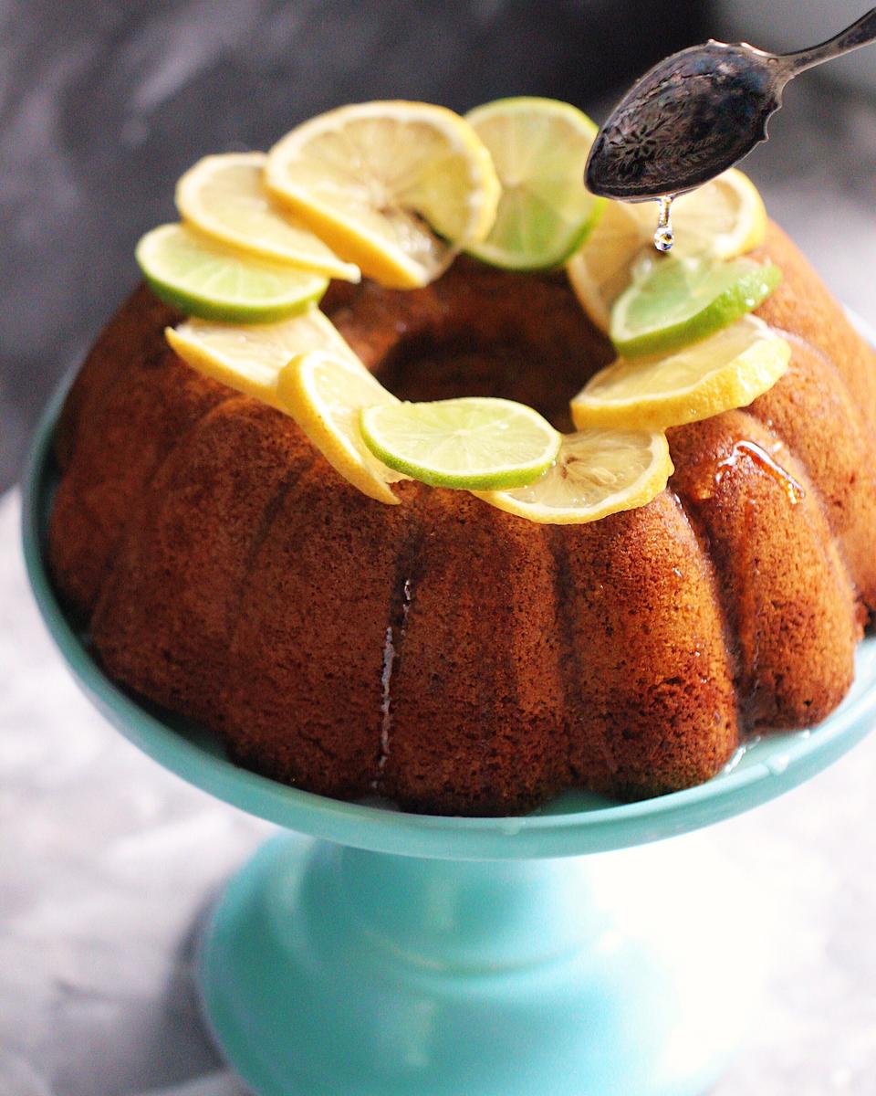 Rezeptbild: Pistazien-Zitronen Kuchen