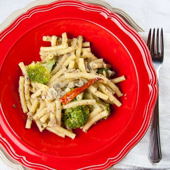 Rezeptbild: Pasta mit Zwiebel und Sardinensauce