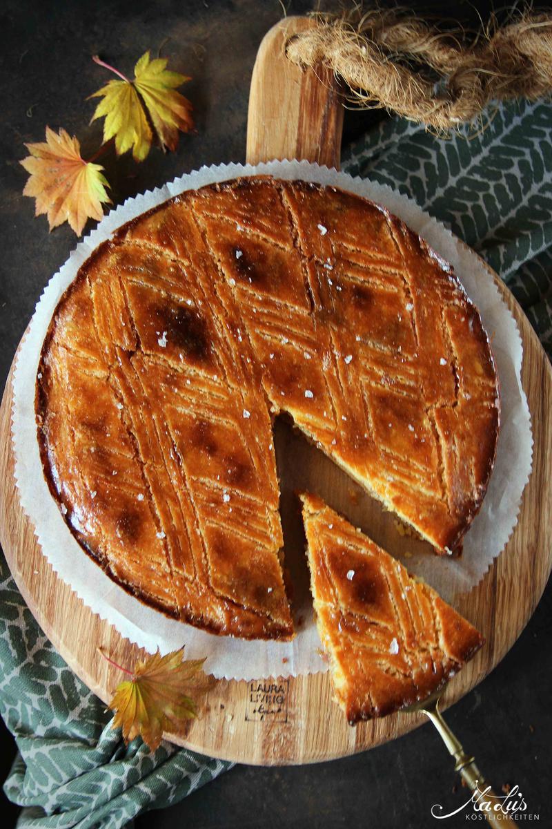 Rezeptbild: Gâteau Breton mit Salzkaramell