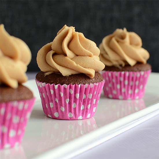 Rezeptbild: Schoko Baileys Cupcakes