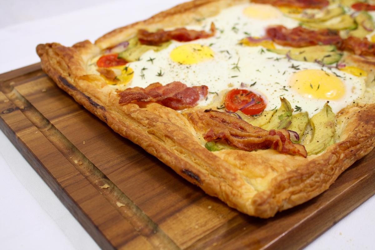 Rezeptbild: Frühstückspizza