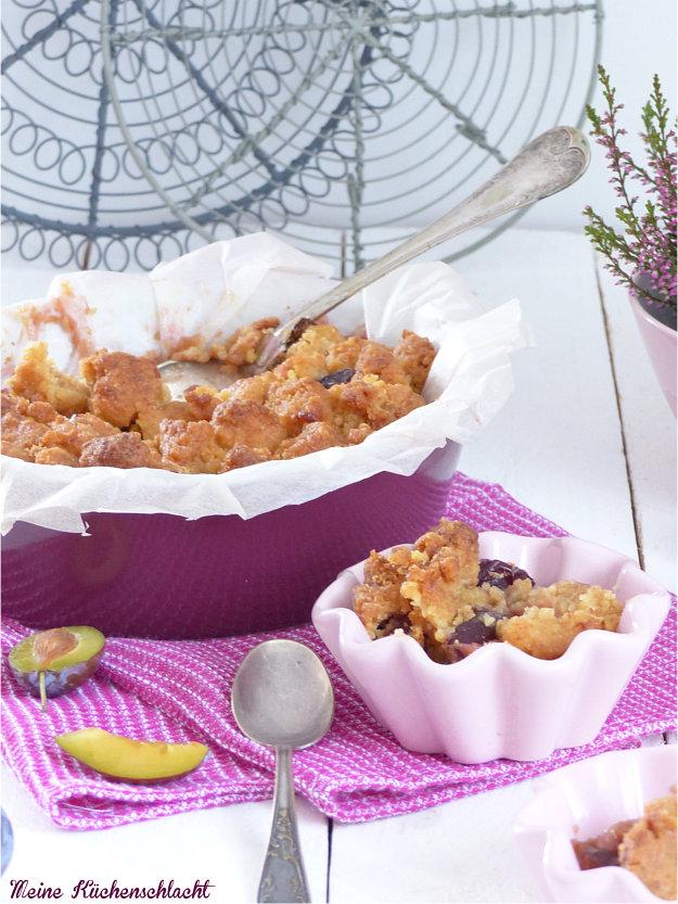 Rezeptbild: Zwetschgen Crumble