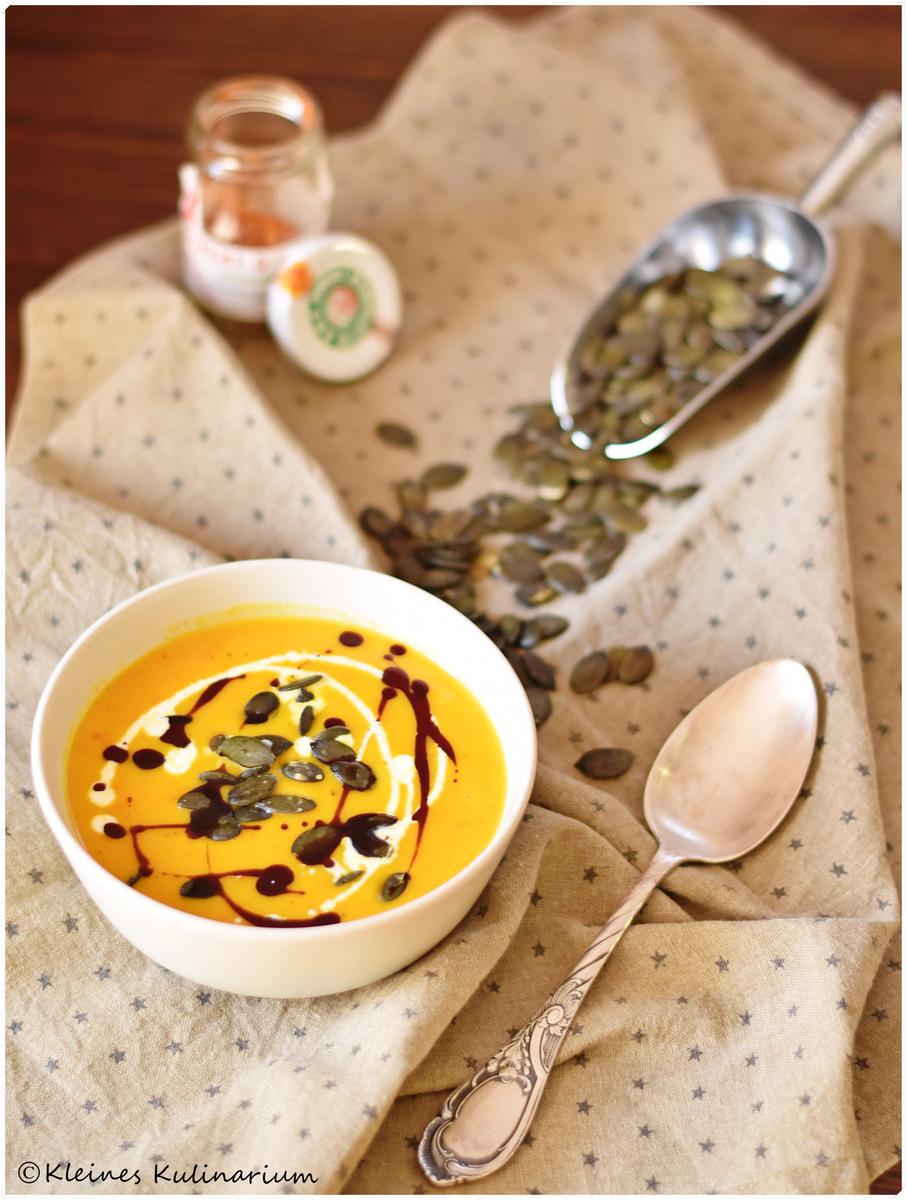 Rezeptbild: Kürbiscremesuppe