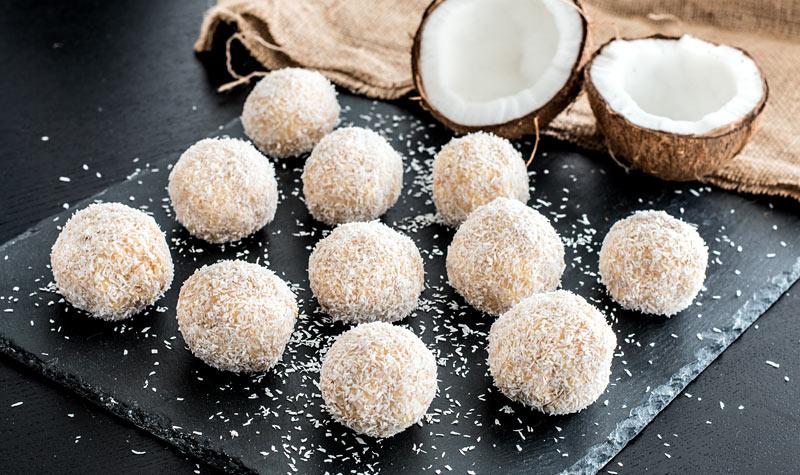 Rezeptbild: Kokos-Schneebälle