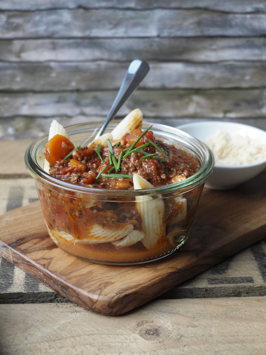 Rezeptbild: Pasta Bolognese