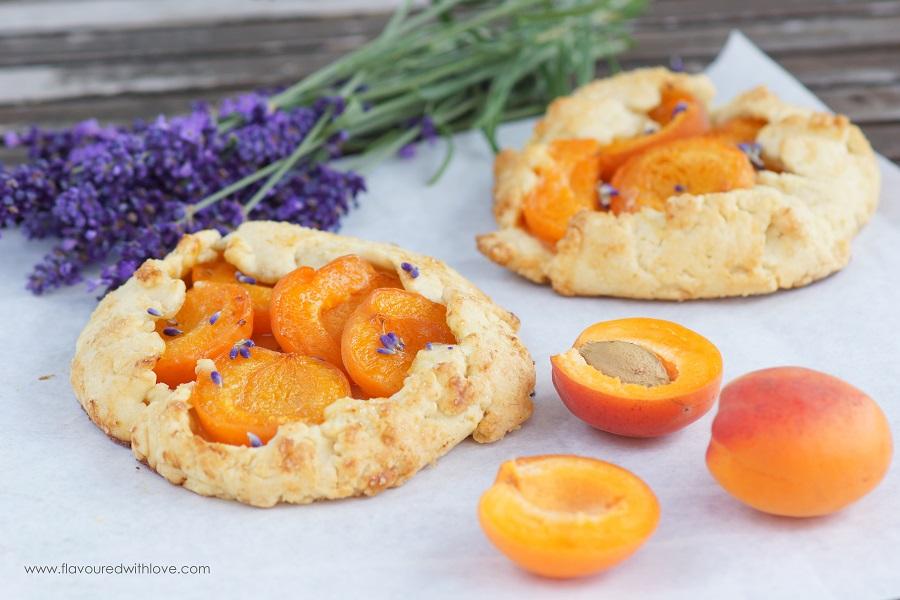 Rezeptbild: Aprikosen-Galette