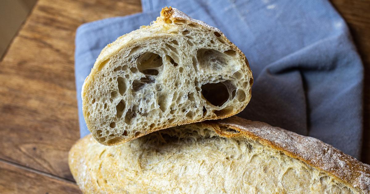 Rezeptbild: Pain Batard mit Vorteig