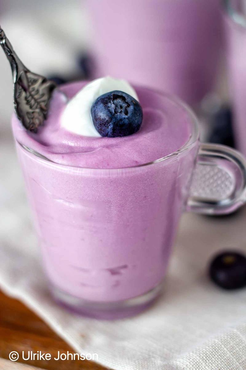 Rezeptbild: Veganes Käsekuchen Dessert Im Glas