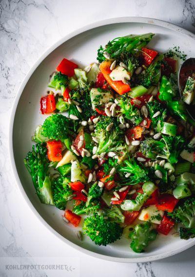 Rezeptbild: Veganer Brokkolisalat
