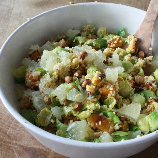 Rezeptbild: Winterlicher Hirsesalat